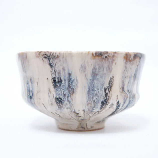 限定商品】陶芸家・谷井直人氏コラボ抹茶椀 (Stained Silver) | d