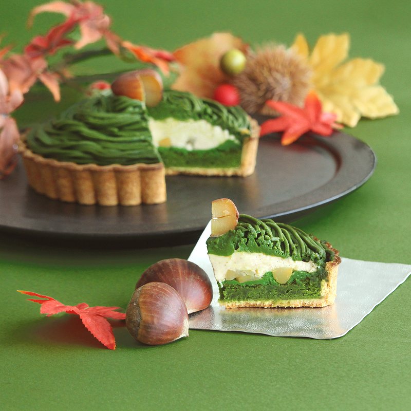 【9月24日以降お届け】濃厚抹茶バターサンド＆濃厚抹茶モンブランケーキセット