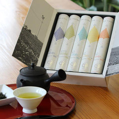 【Gift】京都宇治和束産・シングルオリジン煎茶5種飲み比べセット - d:matcha Kyoto