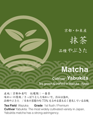 京都和束産・シングルオリジン抹茶8品種飲み比べセット（さみどり・おくみどり・ごこう・てんみょう・あさのか・やぶきた・さやまかおり・かなやみどり）